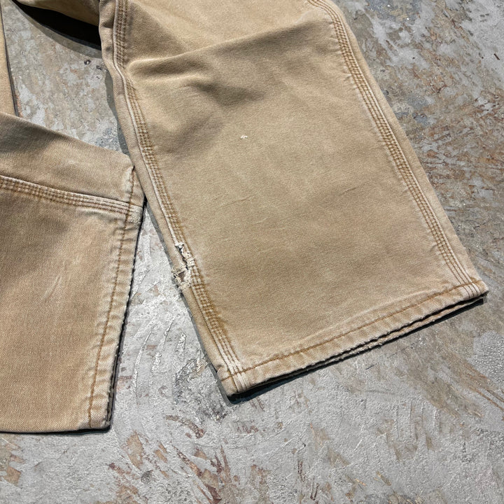 #1728 古着 Carhartt/カーハート/ Duck Painter Pants/ダック地 ペインターパンツ / ワークパンツ / 裏地チェック / サイズ36×34