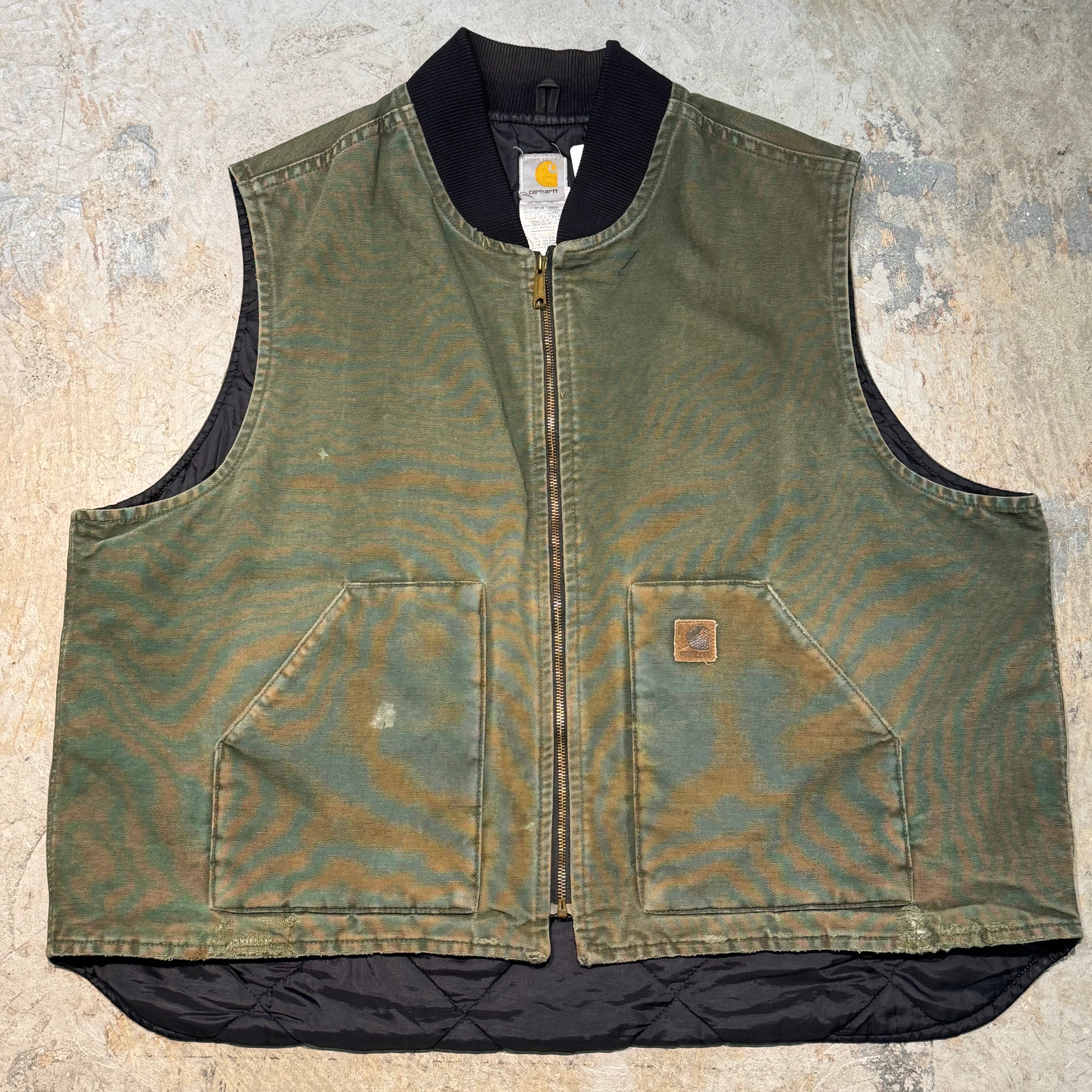 Carhartt ダック地ベスト 裏地無しvintage カーハート carhartt
