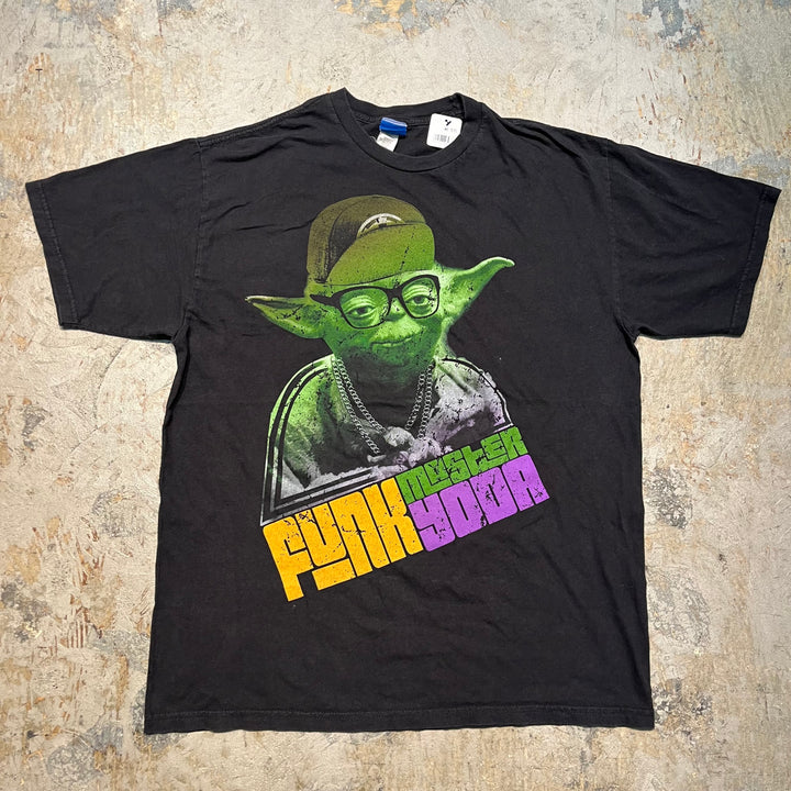 古着 STAR WARS/ スターウォーズ/ ムービーTシャツ/ YODA/ ヨーダ/ サイズL