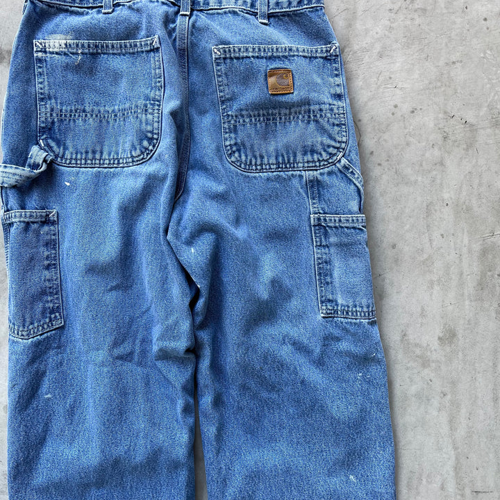 古着 Carhartt/カーハート/デニムペインターパンツ/実寸サイズ31×30