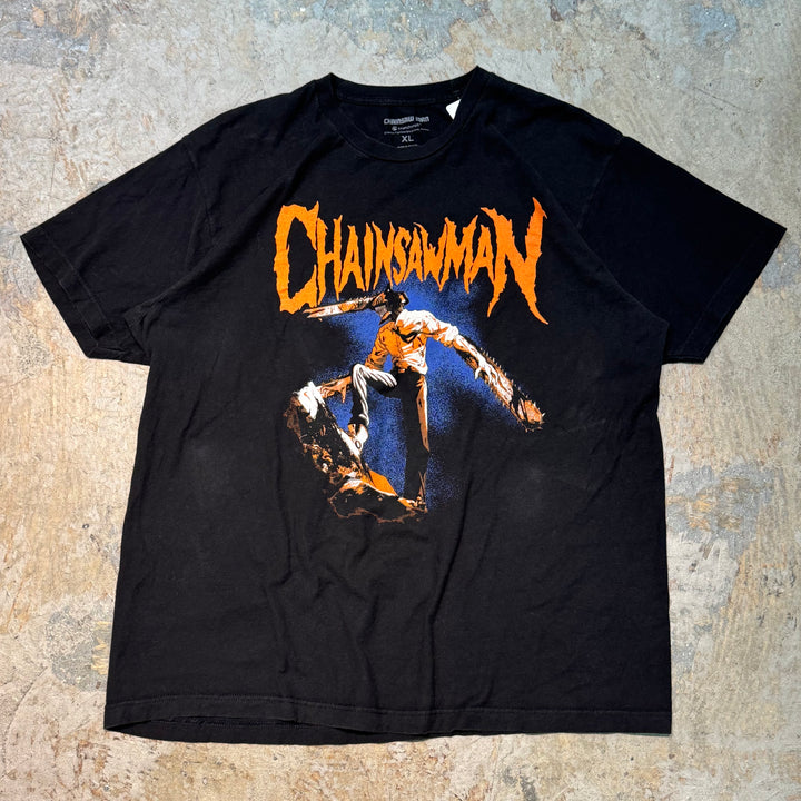 古着 CHAINSAW MAN/ チェンソーマン/ アニメTシャツ/ サイズXL