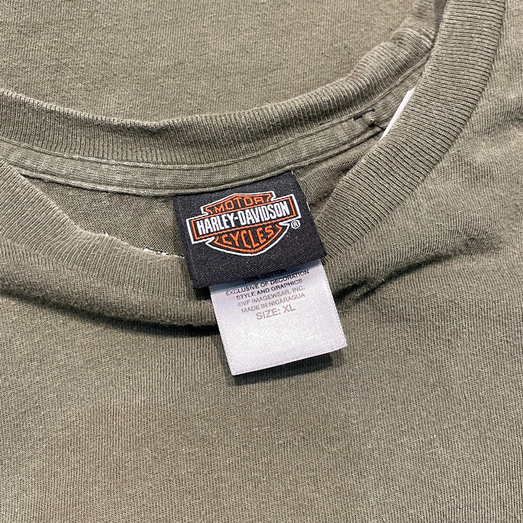 古着 Harley-Davidson/ハーレー ダビッドソン/ノース･カロライナ州/プリントTシャツ/サイズXL