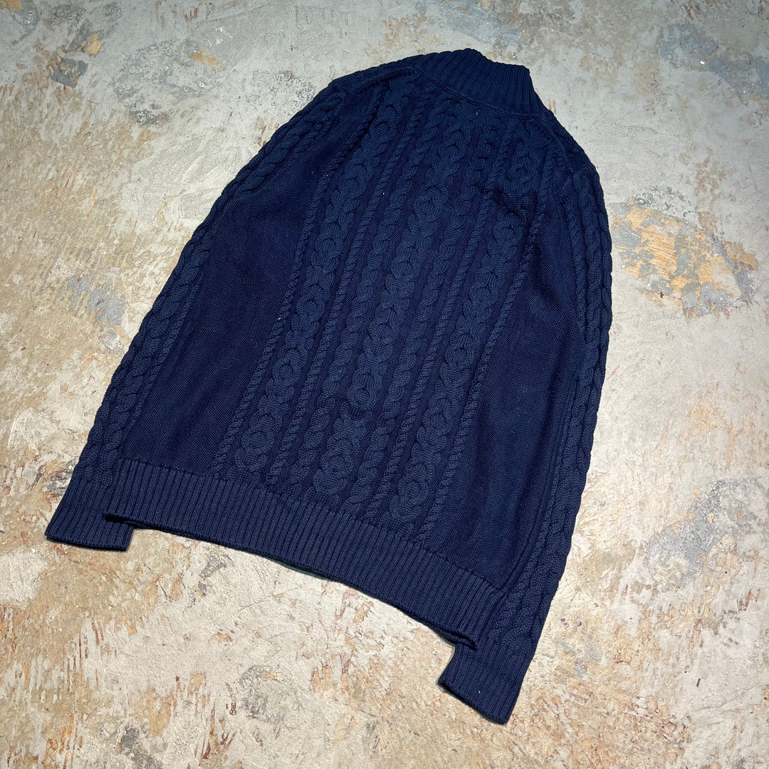 #3368 L.L.Bean/エルエルビーン/zip up knit/ジップアップニット/サイズXL相当