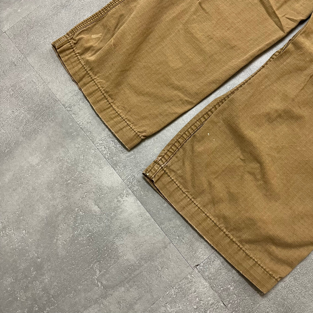 #1726 古着 Carhartt/カーハート Cargo Pants/カーゴパンツ/ relaxed fit / リップストップ / サイズ38×32