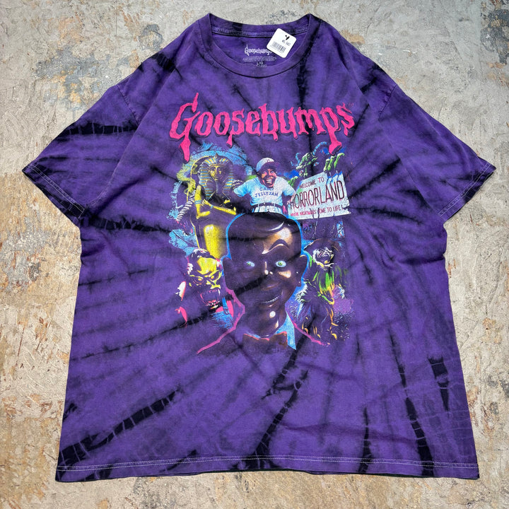 古着 Goosebumps/ グースバンプス/ プリントTシャツ/ お化け屋敷/ サイズL