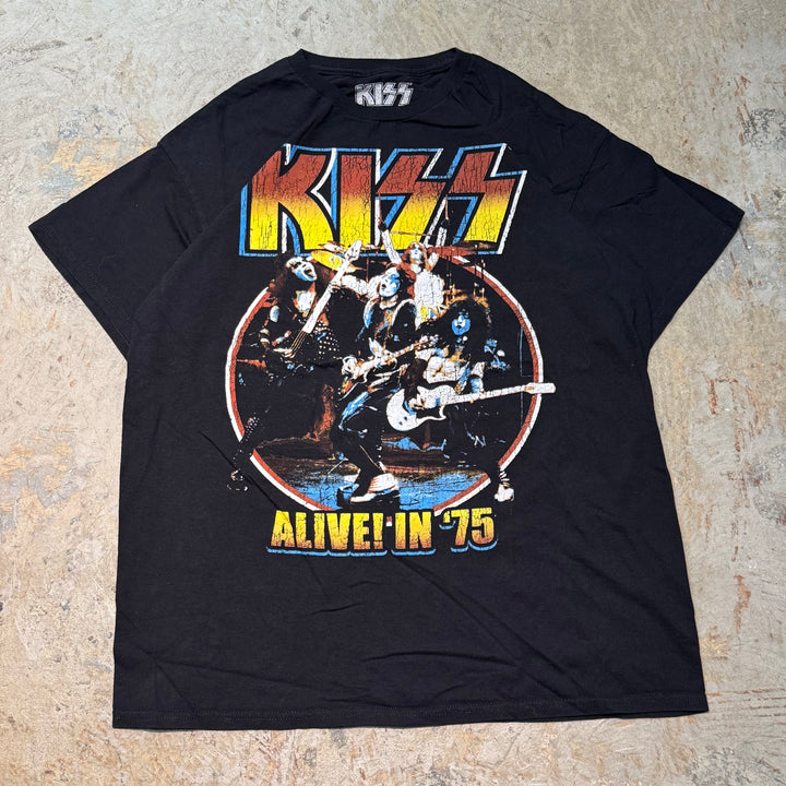 古着 KISS/ キッス/ アーティストTシャツ/ サイズL