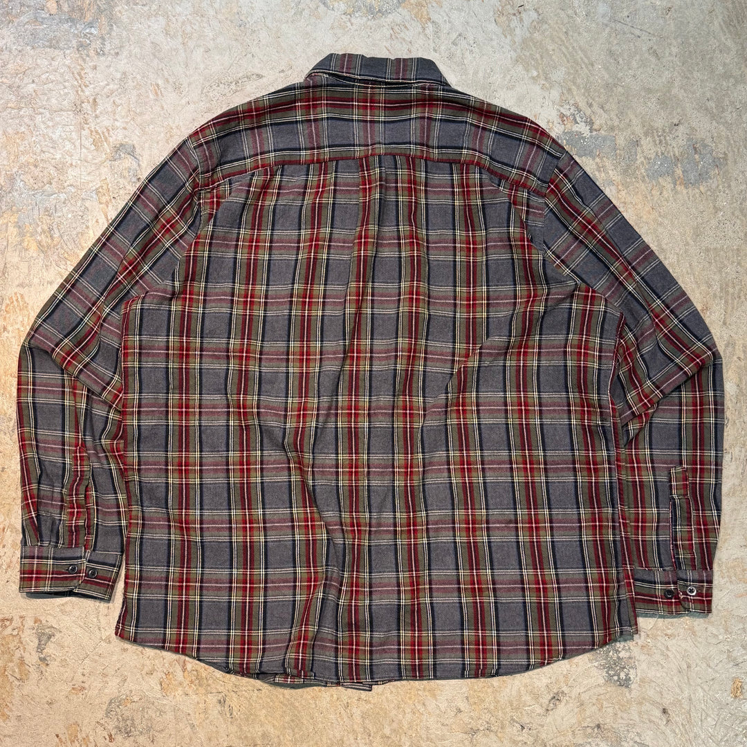 古着 L.L.Bean/エルエルビーン/ ボタンダウン長袖シャツ/ チェック柄/ サイズXL