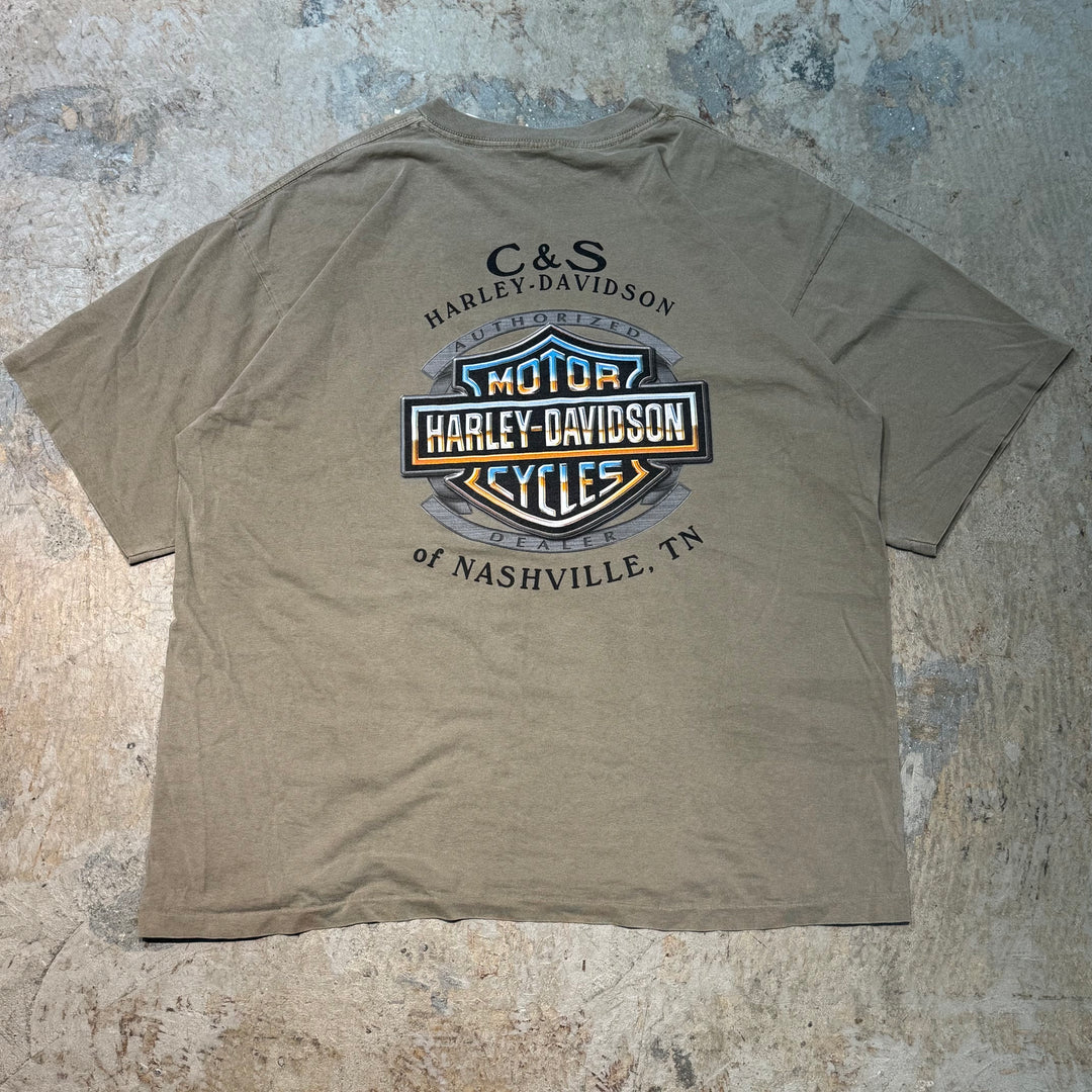 古着 USA製 Harley-Davidson/ハーレーダビッドソン/ プリントTシャツ/ シングルステッチ/ サイズXL