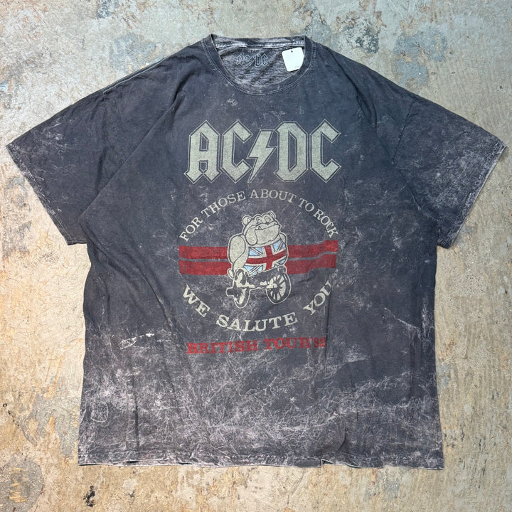 古着 AC/DC/エーシーディーシー/バンドTシャツ/ アーティストTシャツ/ サイズXL相当