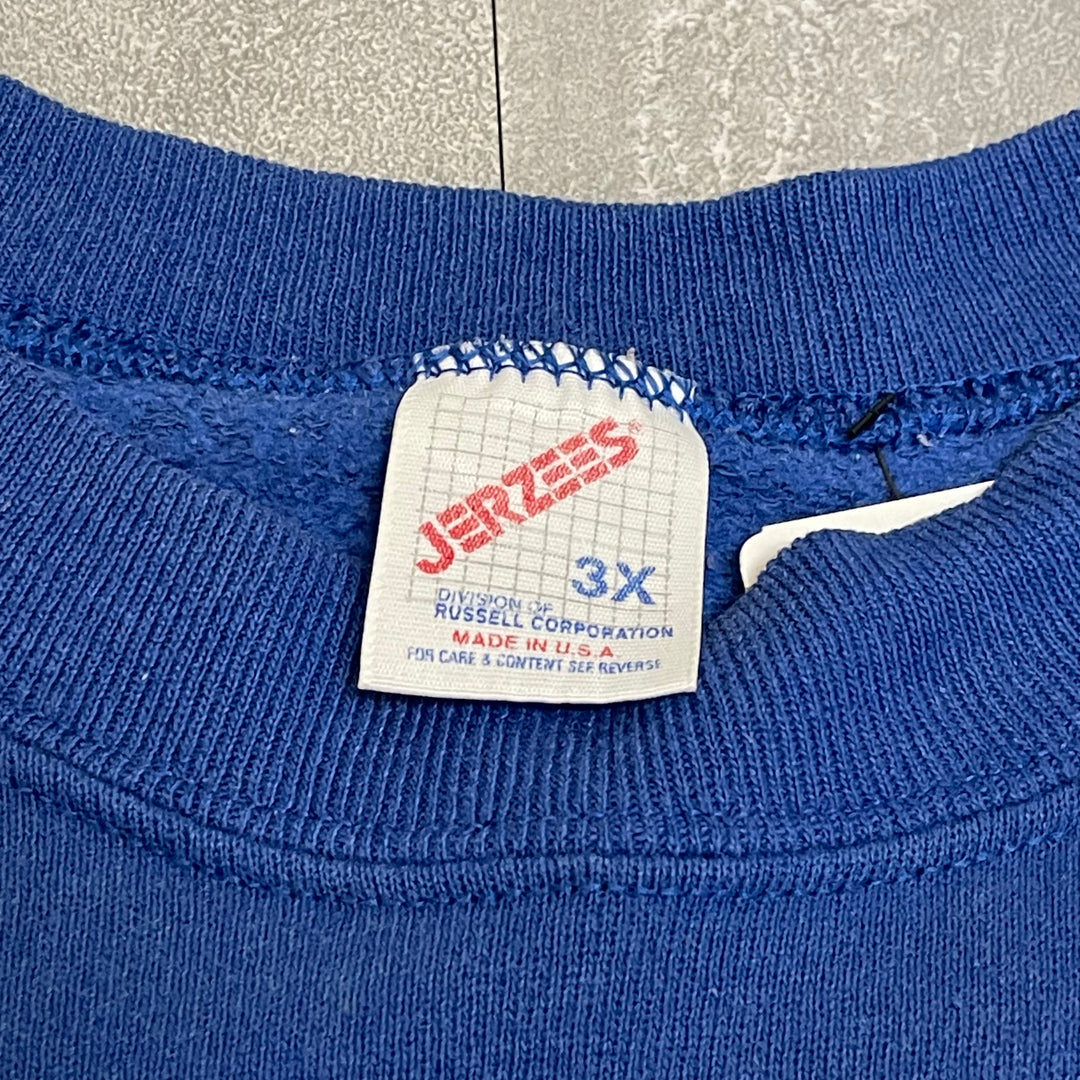 #2007 古着 80's~ JERZEES/ジャージーズ/Crewneck Sweatshirts/クルーネックスウェット/企業系/MADE IN U.S.A/サイズ3XL