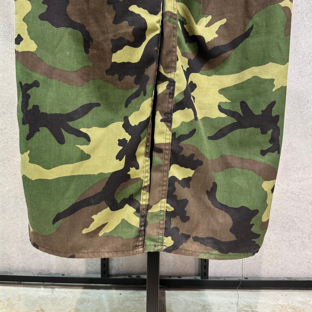 古着 Dickies/ ディッキーズ/ ジャンプスーツ/ つなぎ/ ウッドランドカモ柄/サイズXL相当