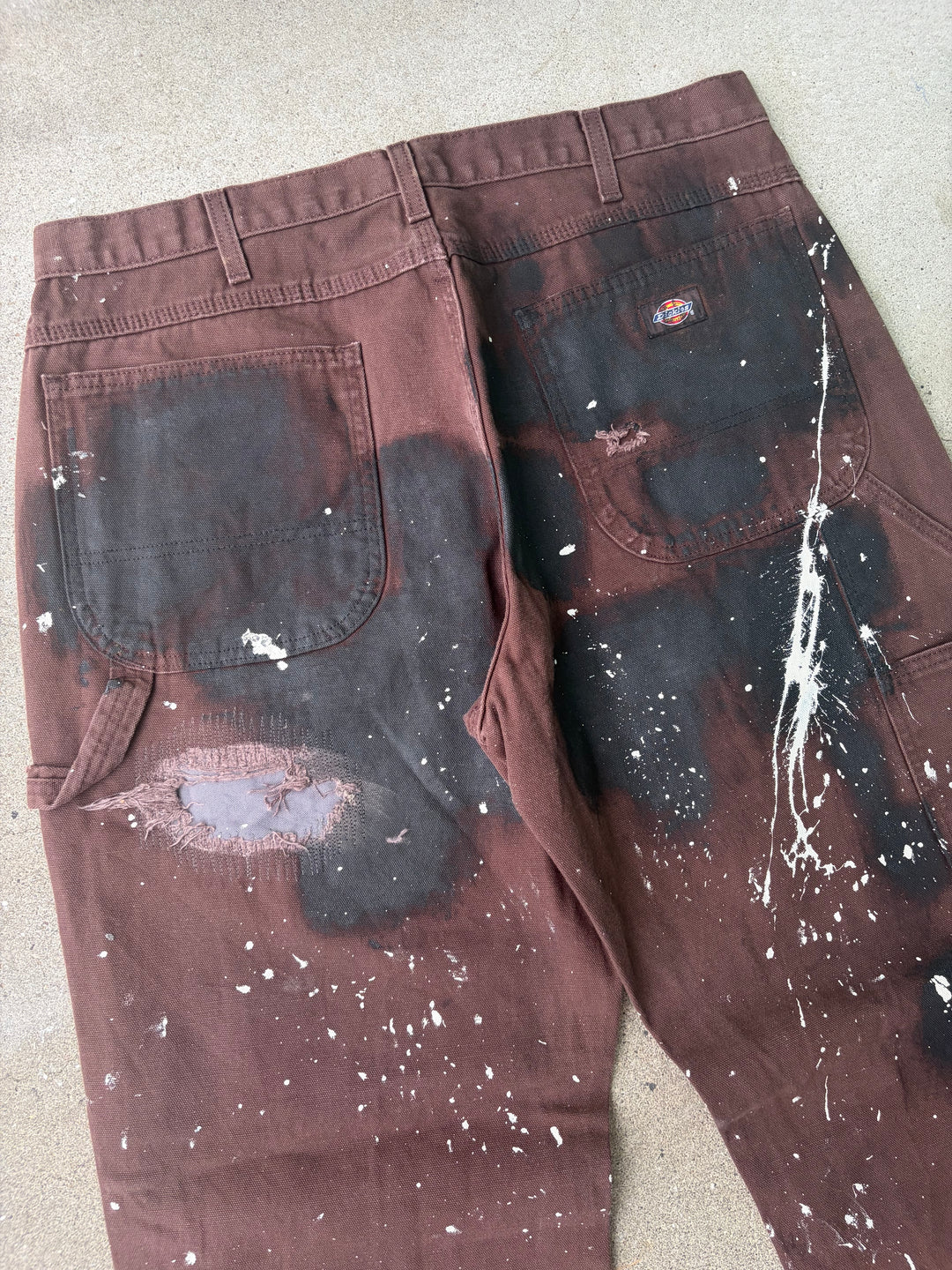 Dickies Distressed Duck Painter Pants W35 L31