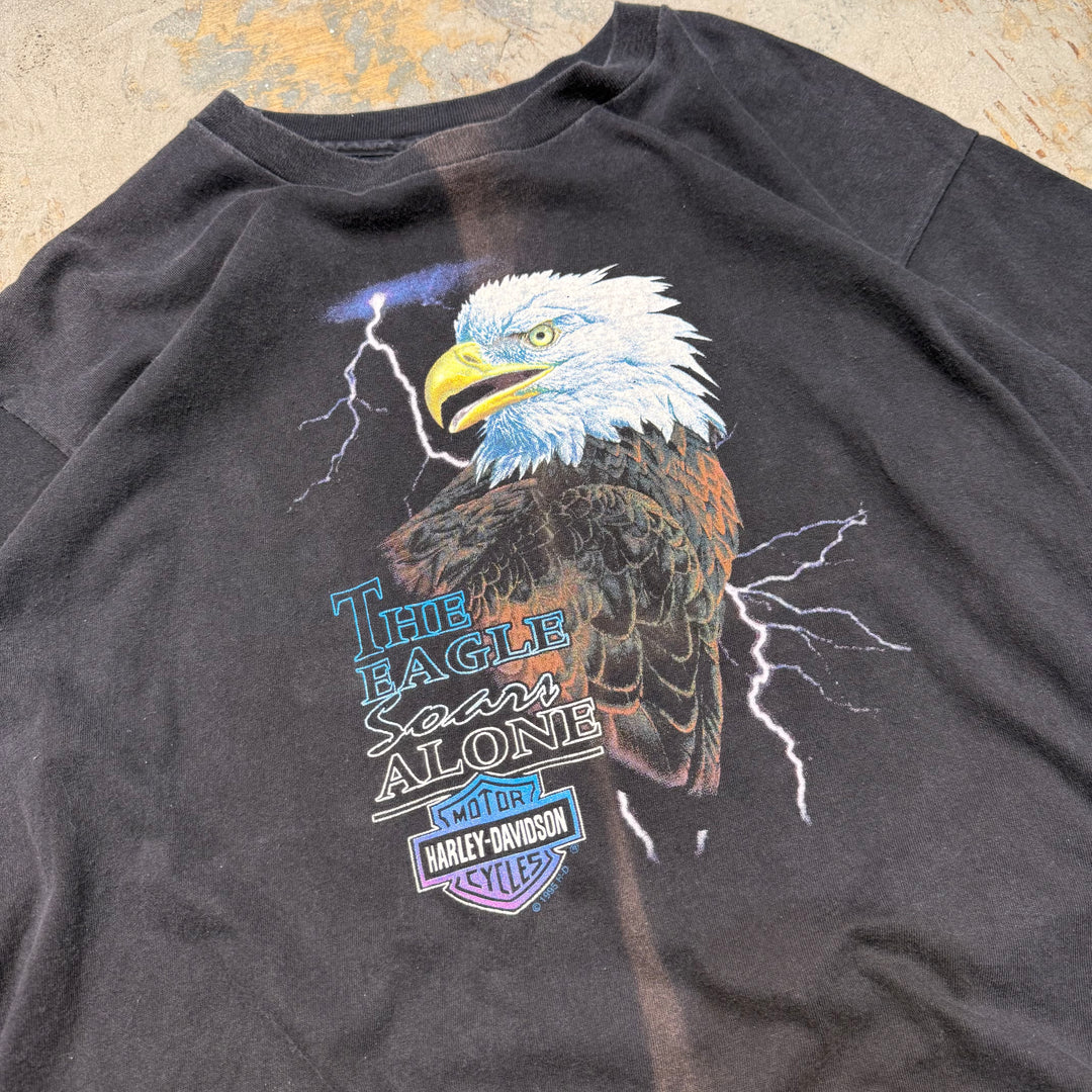 古着 USA製 Harley-Davidson/ハーレーダビッドソン/ プリントTシャツ/ サイズXL