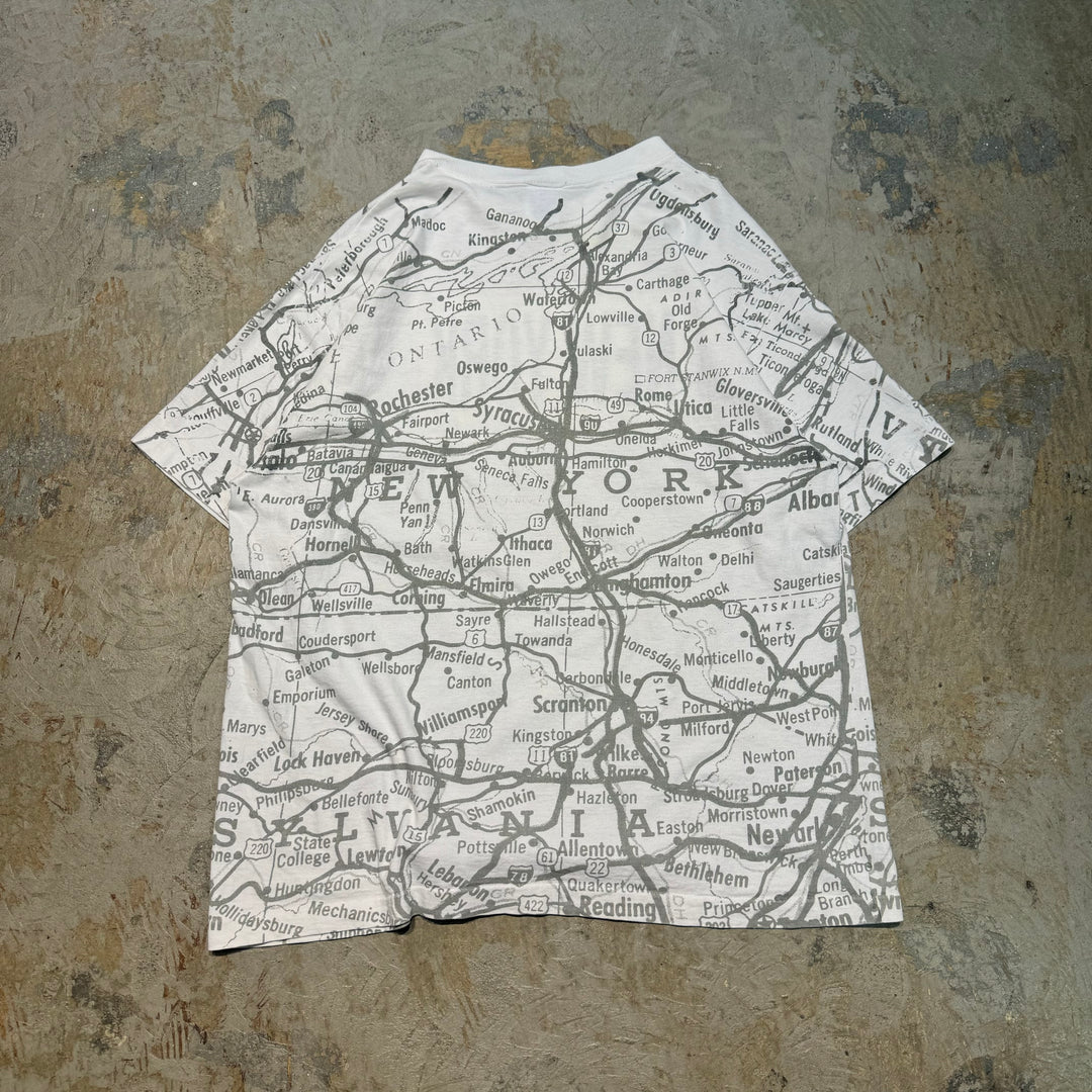 古着 USA製 SUN SPORTSWEAR/サン スポーツウェア/ シングルステッチ/ プリントTシャツ/サイズXL相当