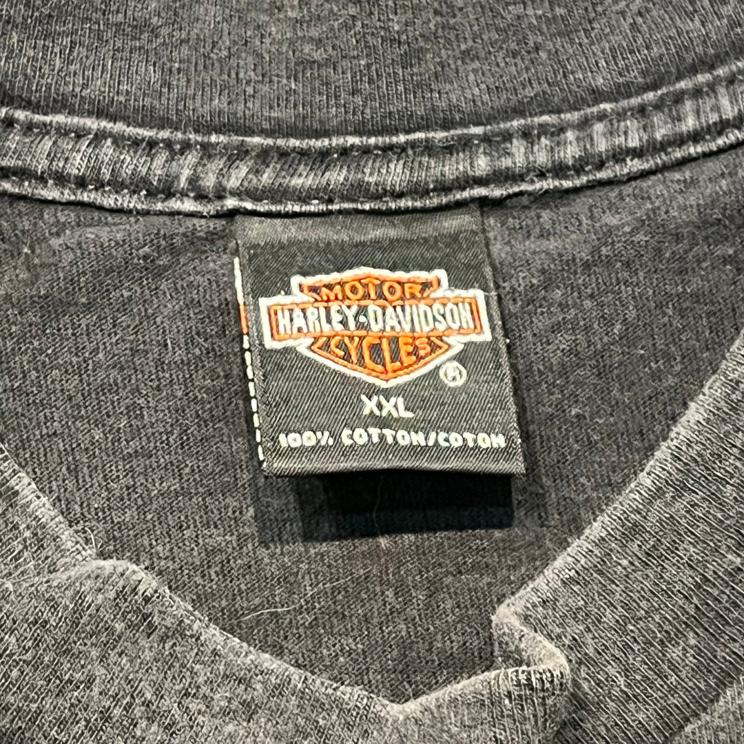 古着 USA製 Harley-Davidson/ハーレーダビッドソン/ プリントTシャツ/ サイズXXL