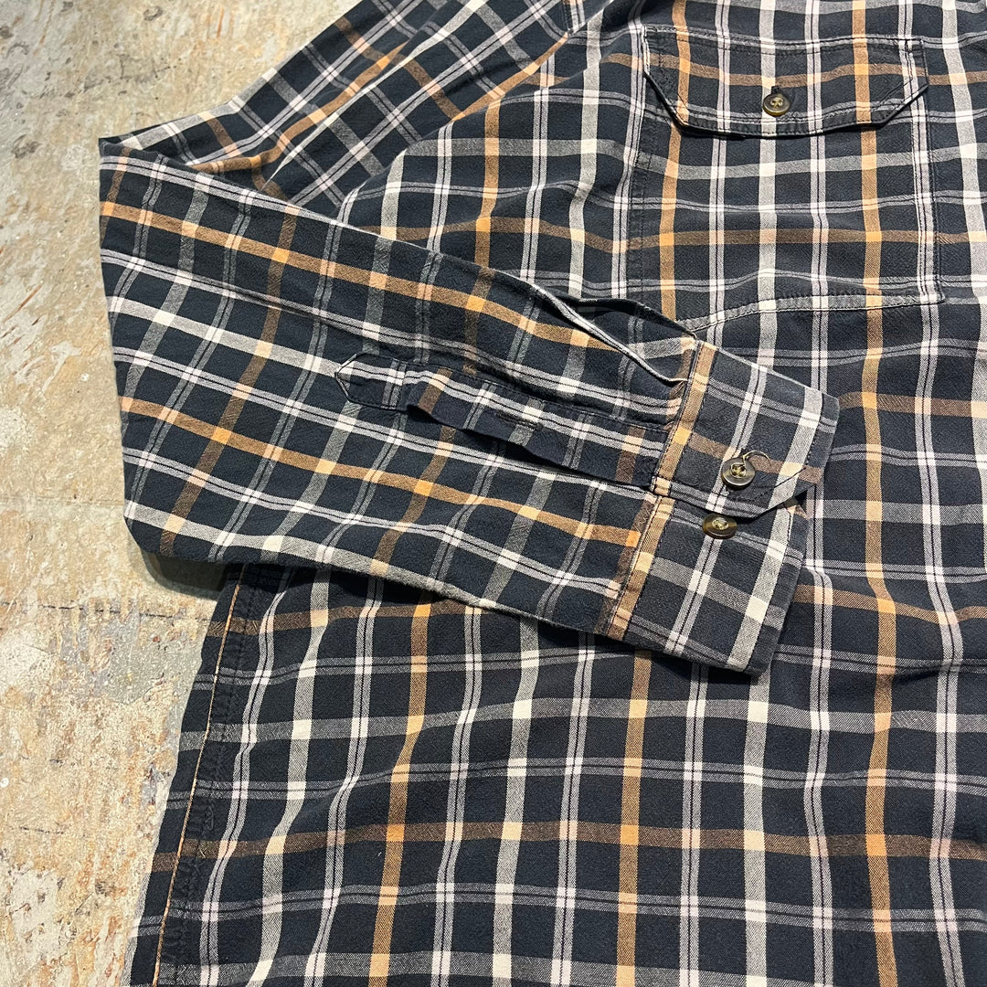 #4312 Carhartt/カーハート L/S Work Shirts/ワークシャツ/チェック柄/RELAXED FIT/サイズ2XL