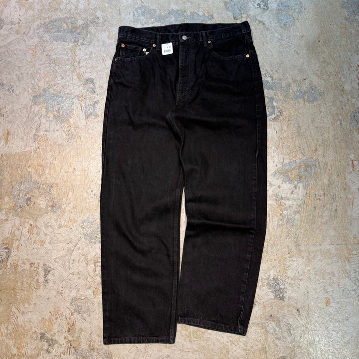 古着 Levi's/リーバイス/ブラックデニムパンツ/550/実寸サイズ35×30