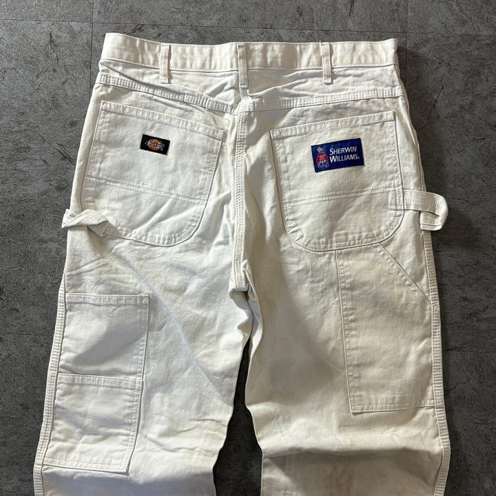 古着 Dickies×SHERWIN WILLIAMS ディッキーズ× シャーウィン・ウィリアムズ ペインターパンツ  実寸サイズ33×33