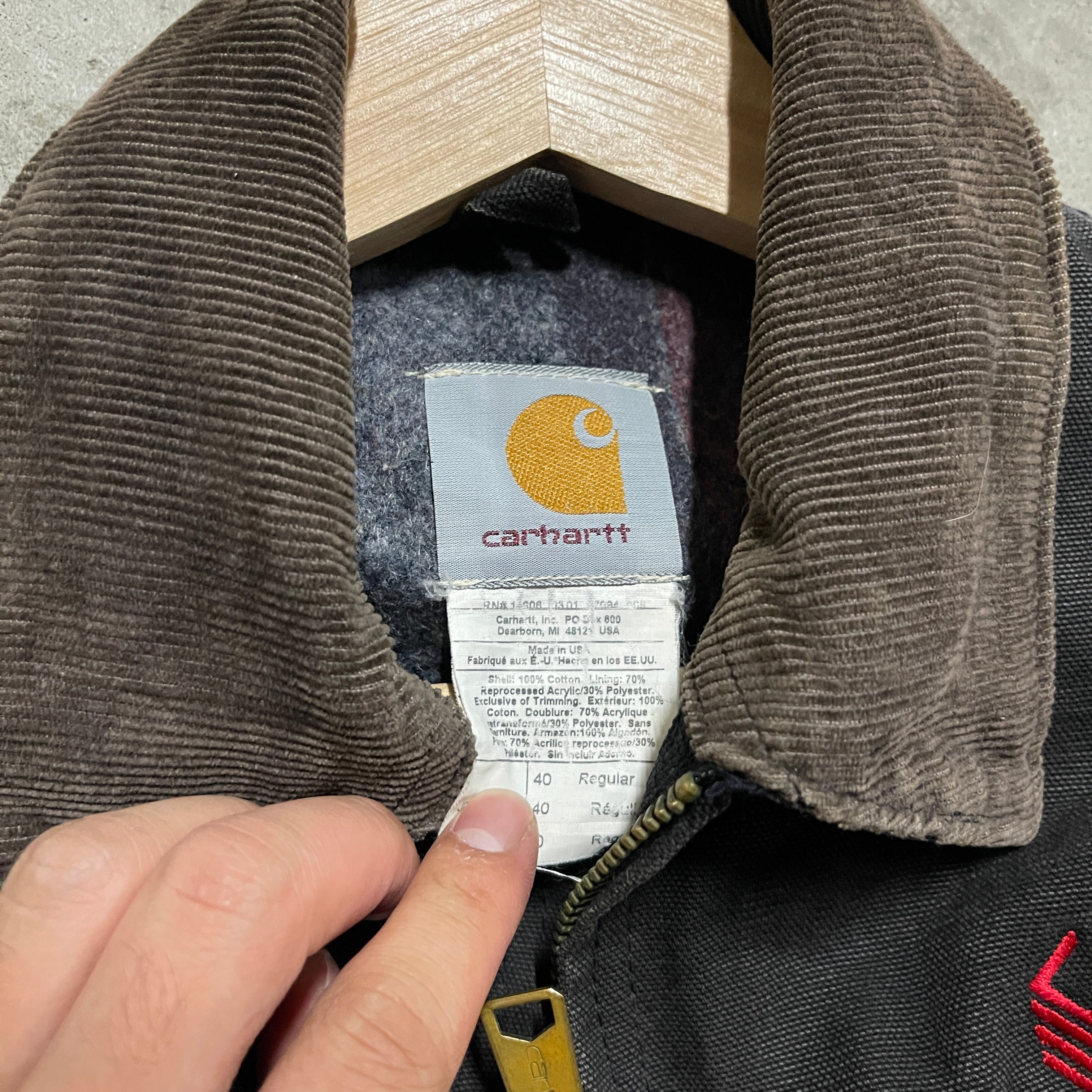 古着 Carhartt/カーハート/ダック デトロイト ジャケット / サイズL