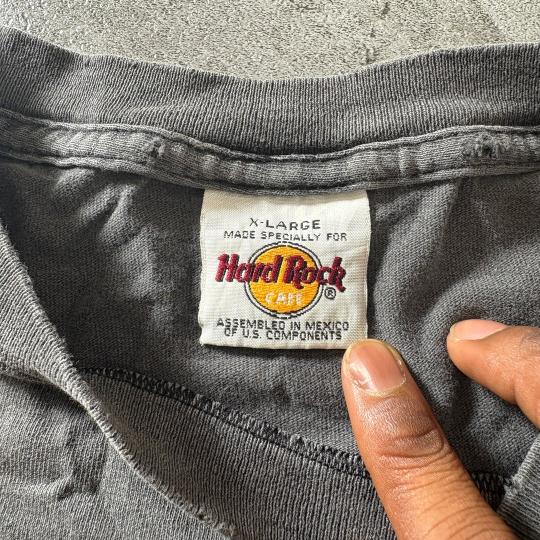 古着 Hard Rock CAFE ハードロックカフェ プリントTシャツ サイズXL