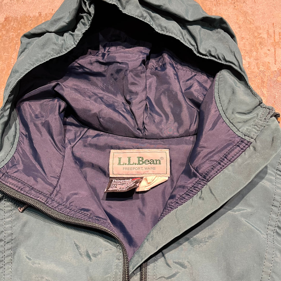 #3219 古着 L.L.Bean/エルエルビーン/Nylon jacket/ナイロンジャケット/MADE IN U.S.A/アノラックパーカー/サイズWomens  M