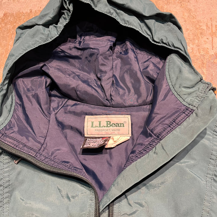 #3219 古着 L.L.Bean/エルエルビーン/Nylon jacket/ナイロンジャケット/MADE IN U.S.A/アノラックパーカー/サイズWomens  M