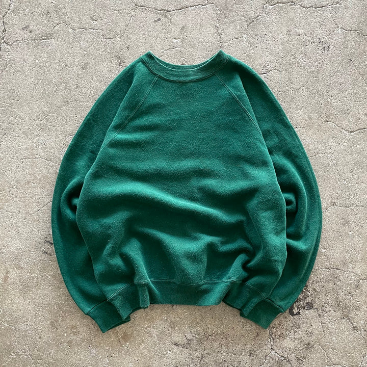 古着 USA製 90's Hanes/ヘインズ/クルーネックスウェット/ブランクスウェット/無地/サイズL