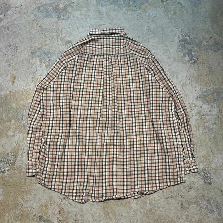 古着 carhartt/カーハート/ ボタンダウン長袖シャツ/ チェック柄/ サイズXL