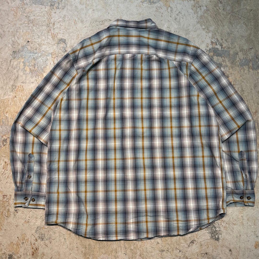 古着 carhartt/カーハート/ 長袖シャツ/ チェック柄/ サイズXL