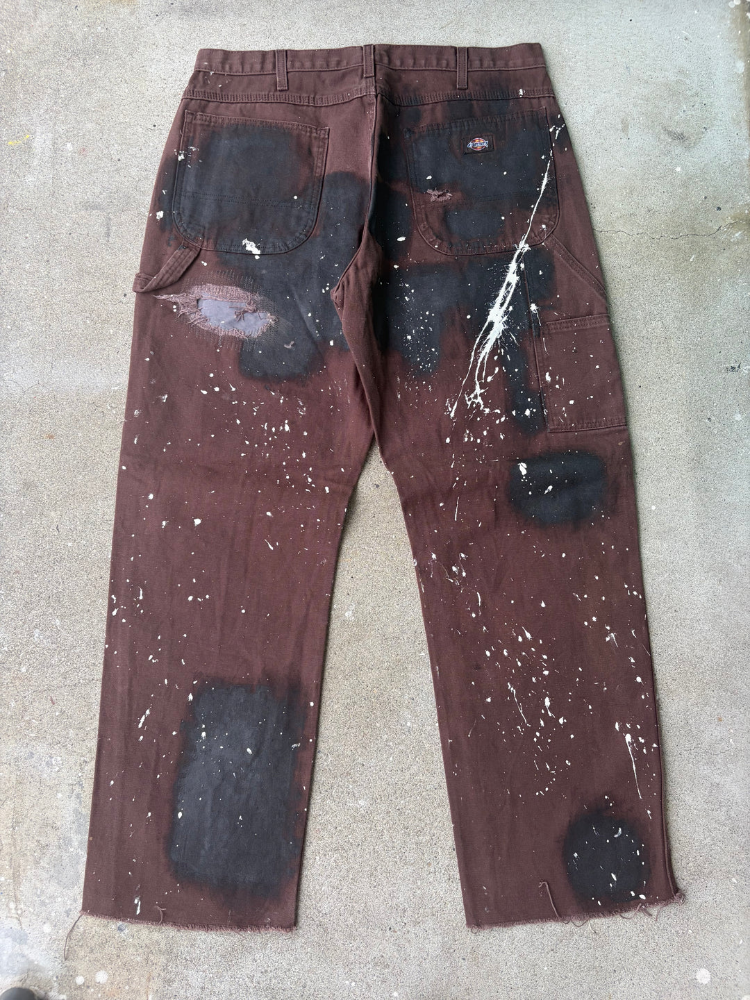 Dickies Distressed Duck Painter Pants W35 L31