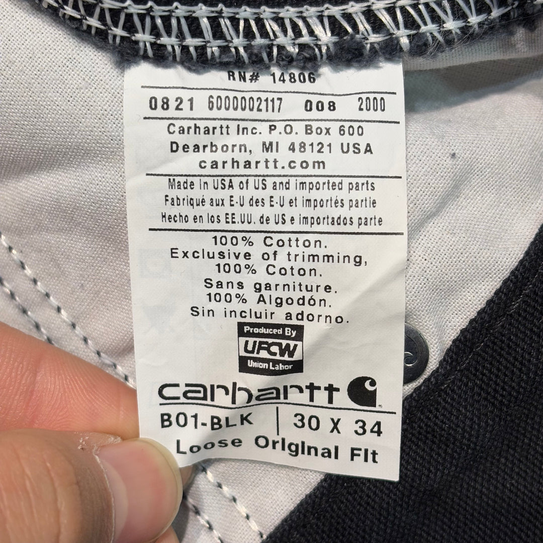 古着 USA製 Carhartt/カーハート/ダブルニーペインターパンツ/実寸サイズ28×33