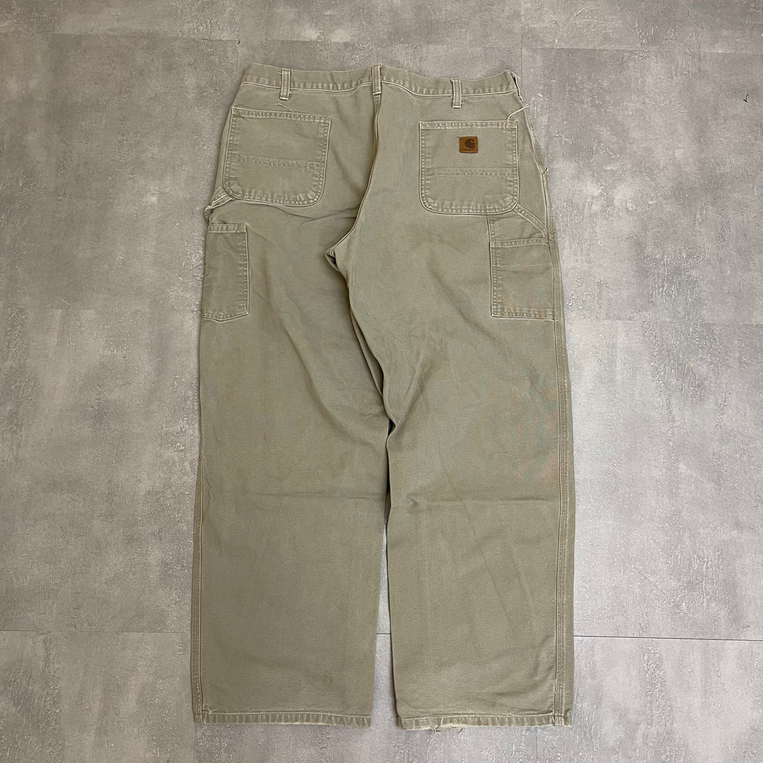 #1681 古着 Carhartt/カーハート  Duck Work Pants/ダック地ワークパンツ  /  サイズ40×32