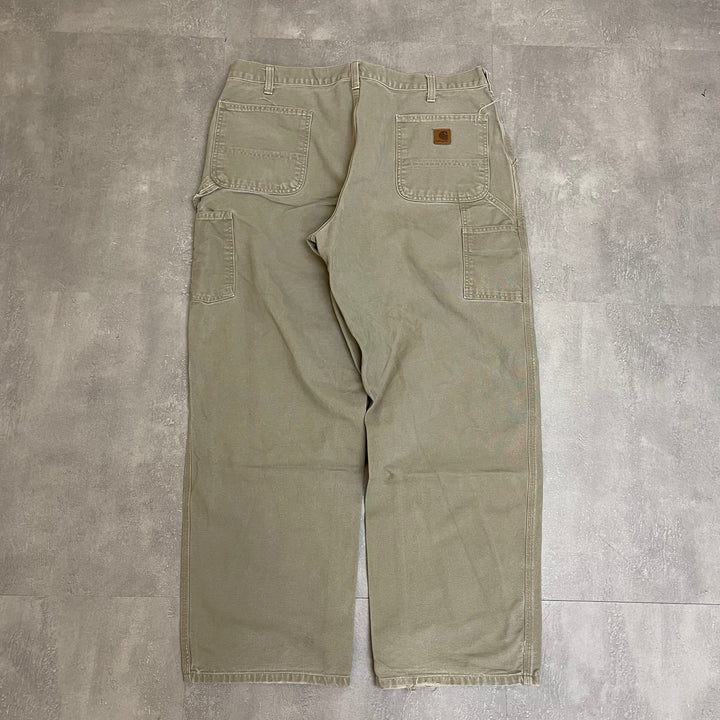 #1681 古着 Carhartt/カーハート  Duck Work Pants/ダック地ワークパンツ  /  サイズ40×32