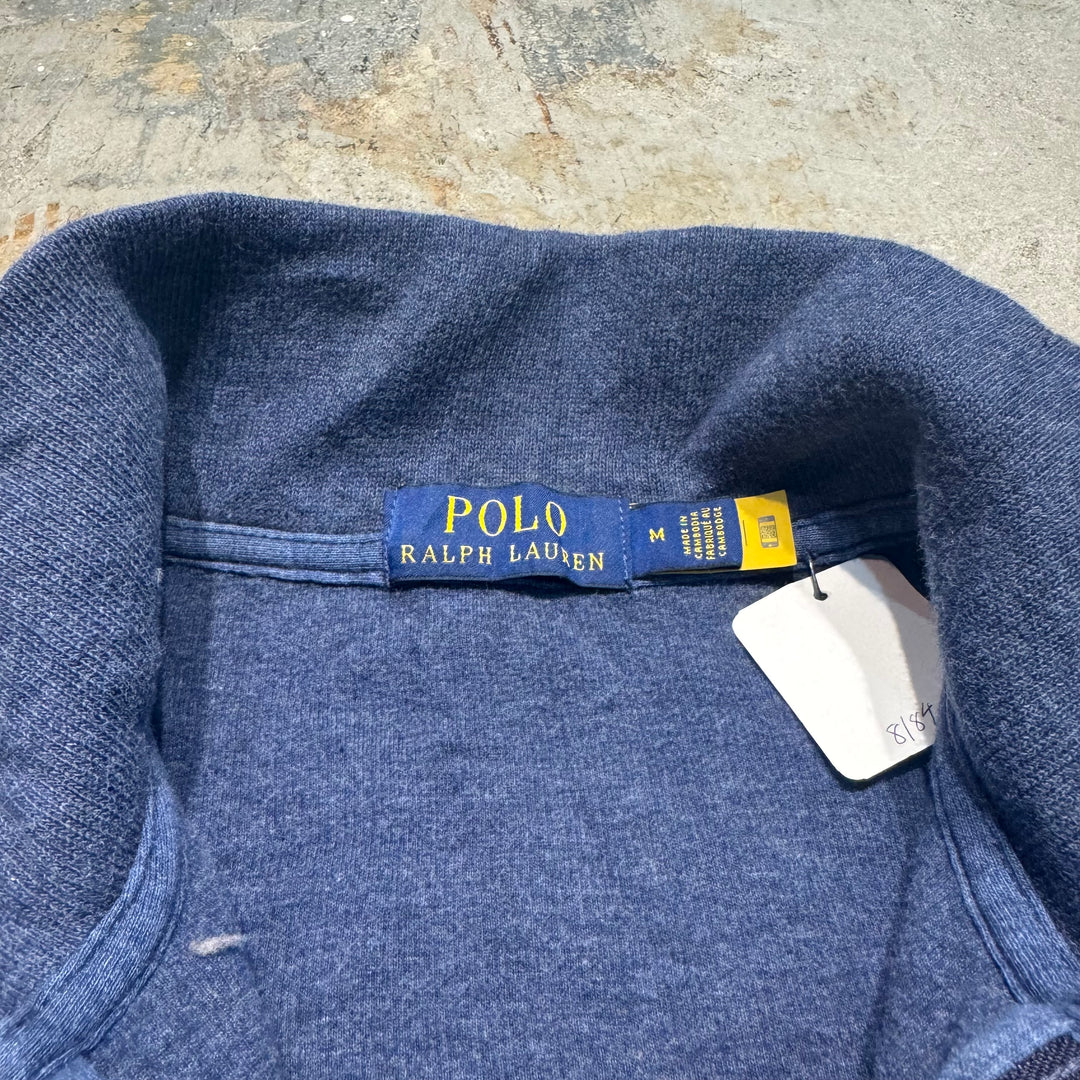 古着 POLO by Ralph Lauren/ ポロ バイ ラルフローレン/ ハーフジップニットセーター/ サイズM
