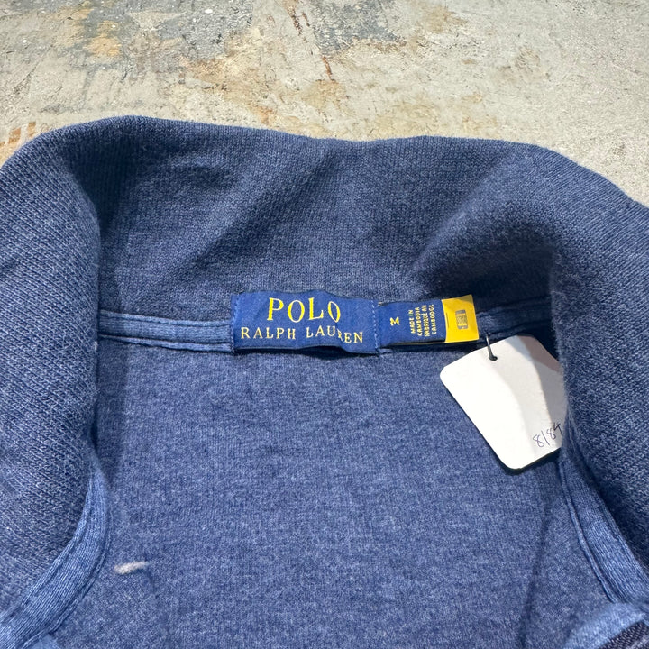 古着 POLO by Ralph Lauren/ ポロ バイ ラルフローレン/ ハーフジップニットセーター/ サイズM