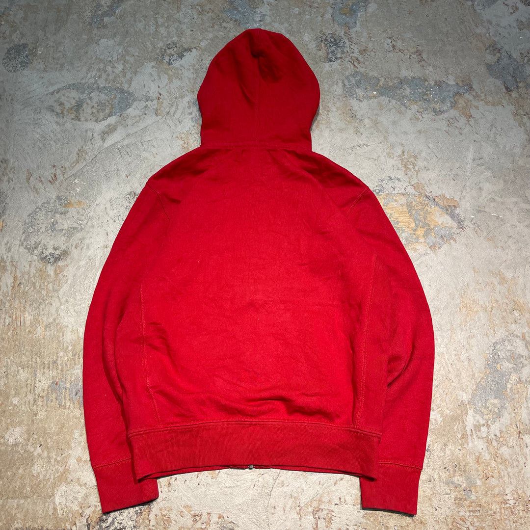 #3831 古着 POLO Ralph Lauren/ポロラルフローレン/Zip Up Hoody / ジップパーカー / フード裏地サーマル/サイズM