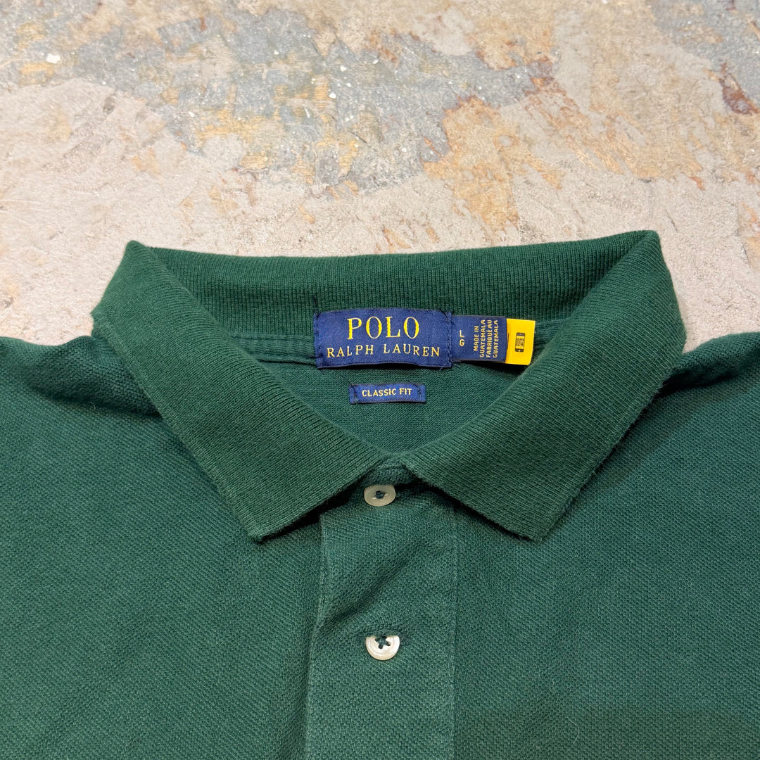 古着 polo by ralph lauren/ ポロ バイ ラルフローレン/ 半袖ポロシャツ/ サイズL