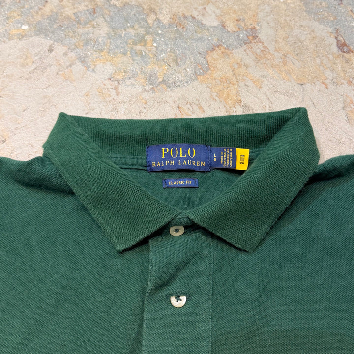 古着 polo by ralph lauren/ ポロ バイ ラルフローレン/ 半袖ポロシャツ/ サイズL