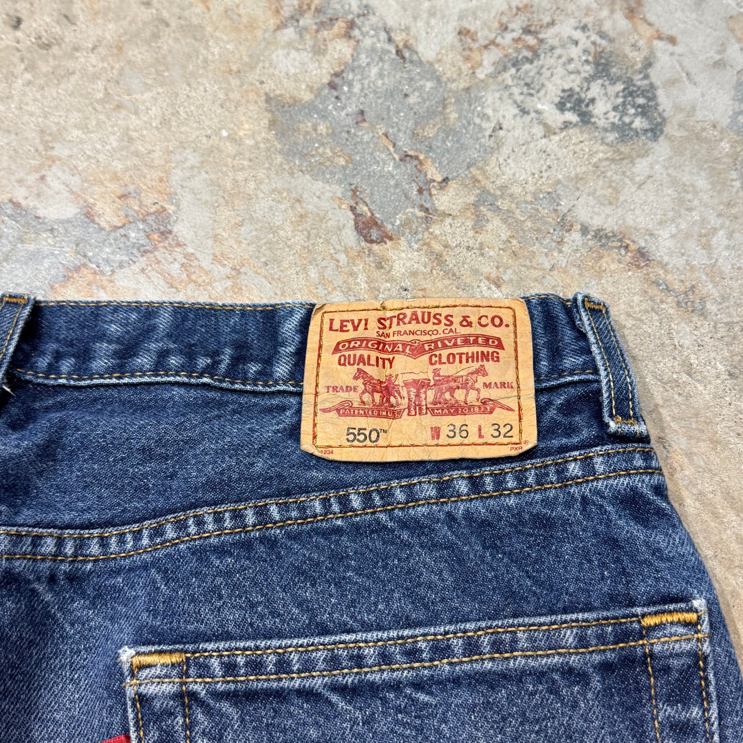 古着 Levi's/リーバイス/デニムパンツ/550/実寸サイズ34×32