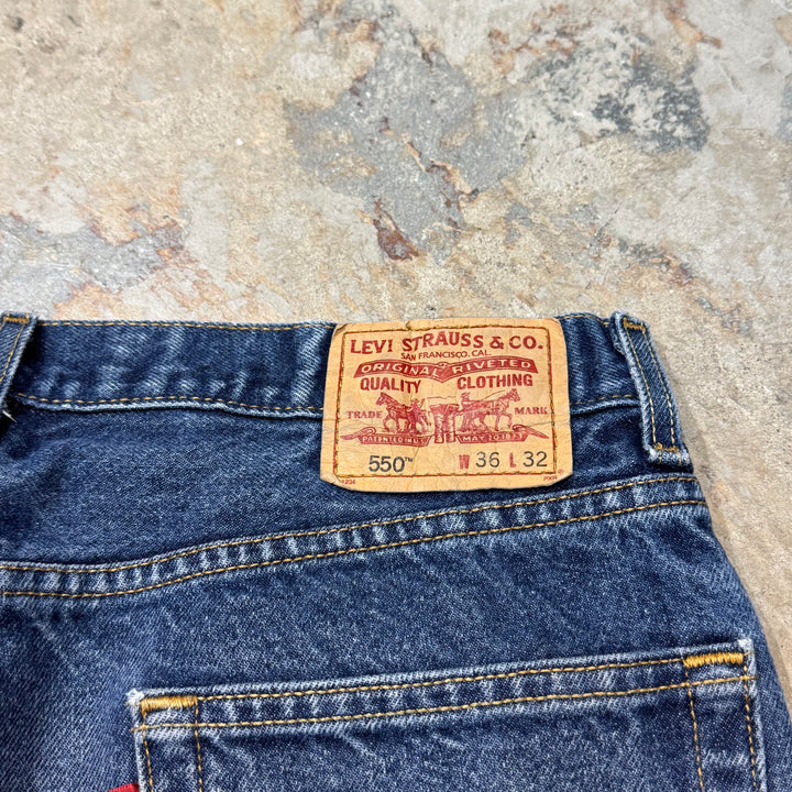 古着 Levi's/リーバイス/デニムパンツ/550/実寸サイズ34×32