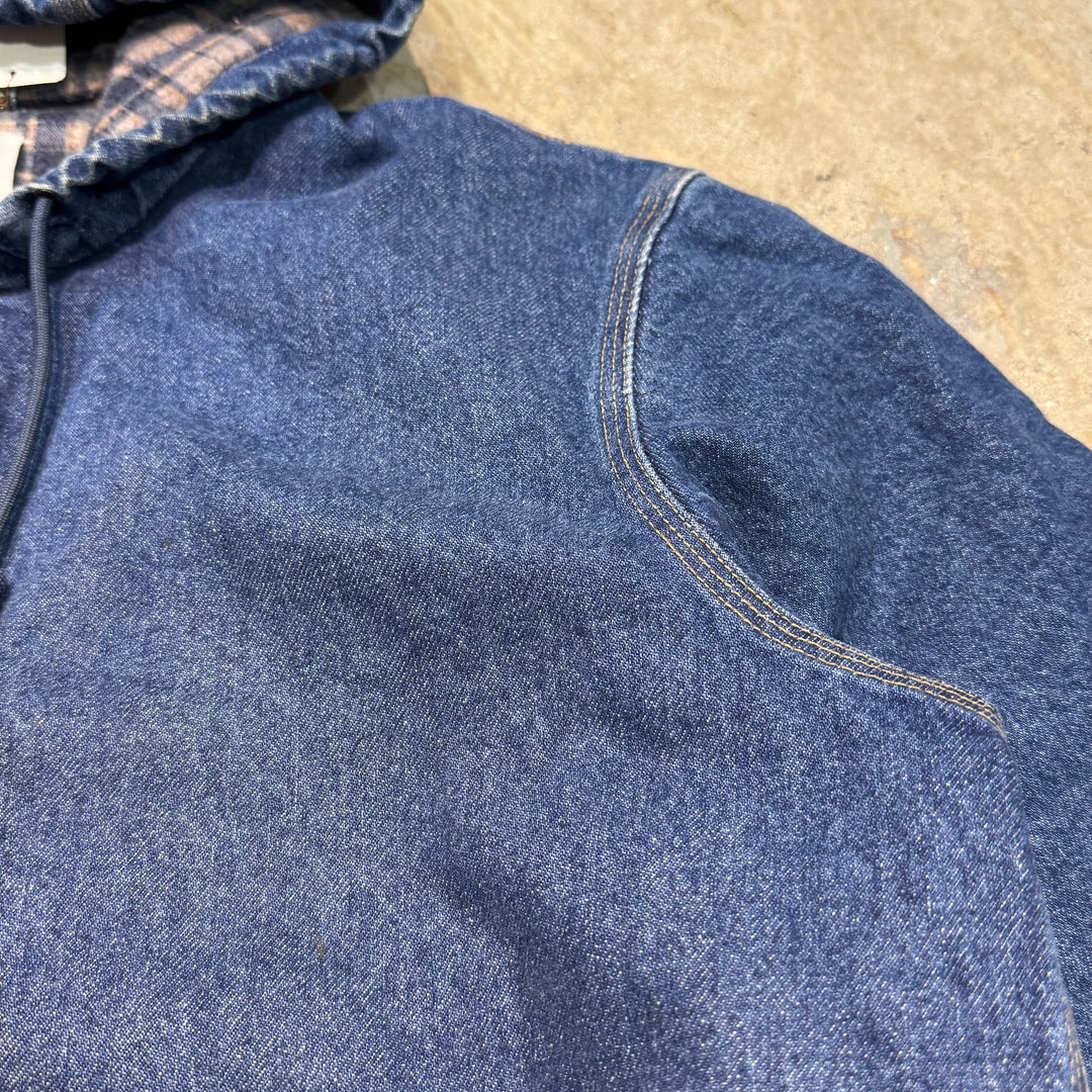 古着 Carhartt/ カーハート/ アクティブジャケット/ ダック地/ 裏地ブランケット/ サイズM