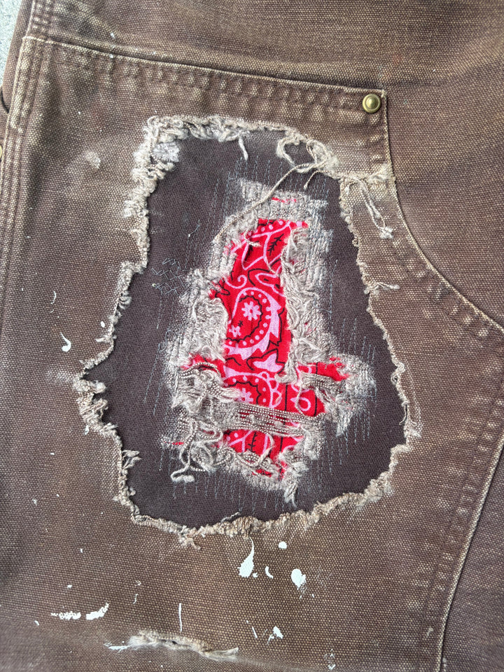 Carhartt Distressed Double Knee Pants W32 L32