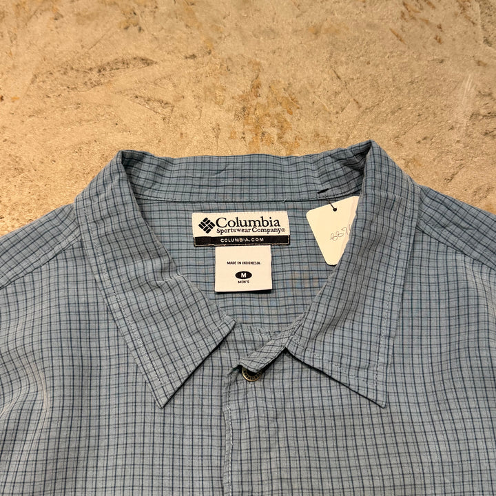 古着 Columbia/ コロンビア/ 半袖シャツ/チェック柄/サイズM