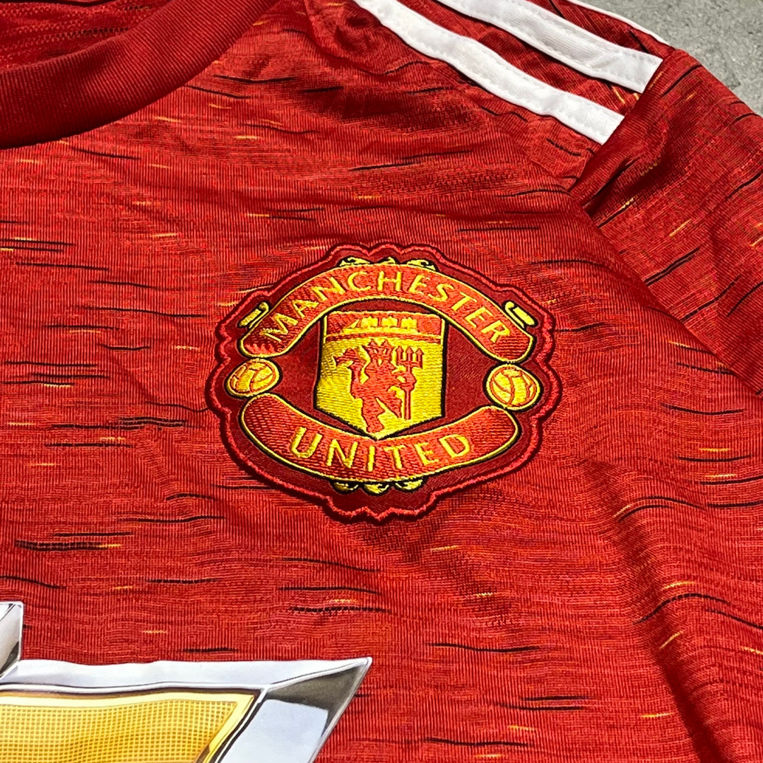 #4476 古着 Adidas/アディダス/MANCHESTER UNITED/マンチェスター ユナイテッド/Football／フットボール/AL-JAAFARY/エルシャーラウィ/サイズM