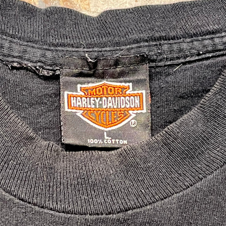 古着 USA製 90's〜 Harley-Davidson/ハーレーダビッドソン/ プリントTシャツ/ サイズL