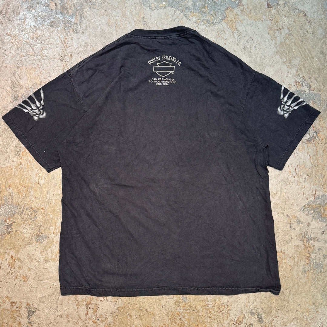 古着 USA製 Harley-Davidson/ハーレーダビッドソン/ プリントTシャツ/サイズXL