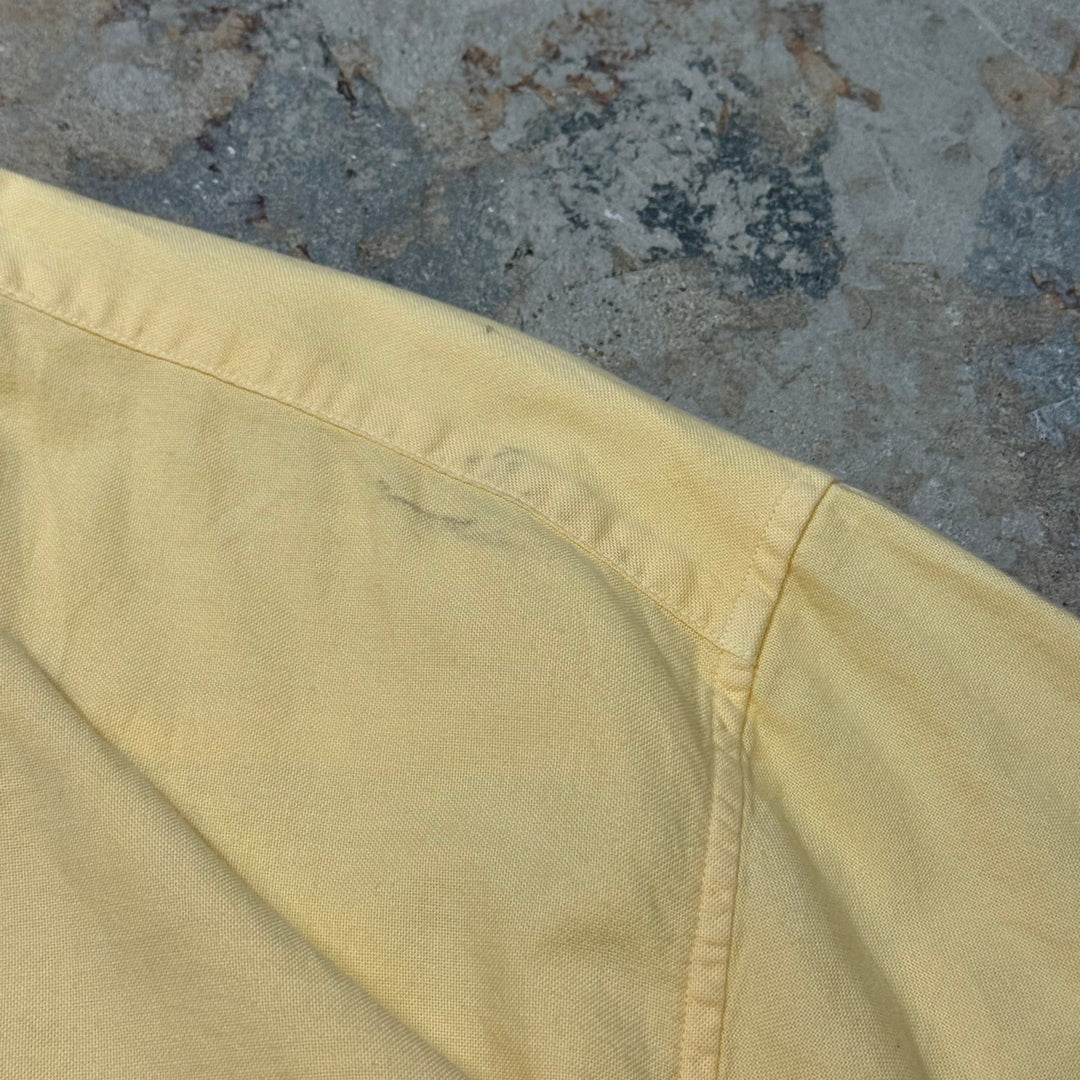 古着 70's~80's L.L.Bean/ エルエルビーン/  ボタンダウン半袖シャツ/ サイズL
