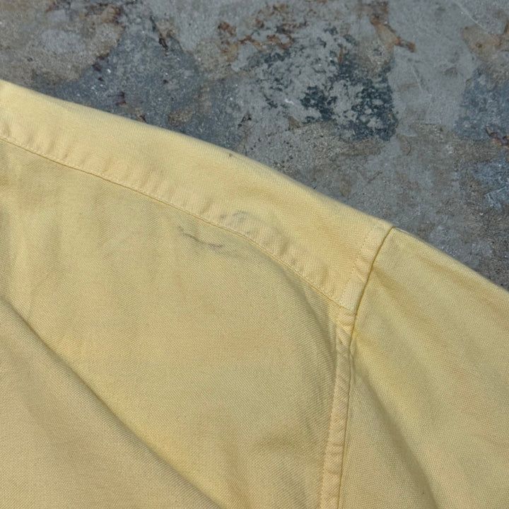古着 70's~80's L.L.Bean/ エルエルビーン/  ボタンダウン半袖シャツ/ サイズL