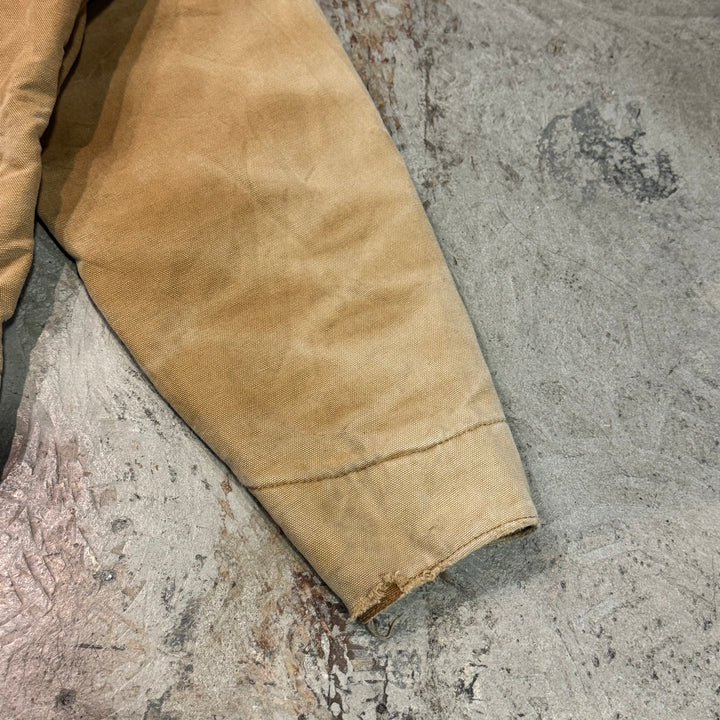古着 USA製 carhartt/ カーハート/ デトロイトジャケット/ ダック地/ 裏地ブランケット/ 襟コーデュロイ/ サイズM