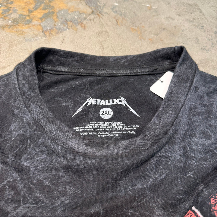 古着 METALLICA/ メタリカ/ クルーネックロングスリーブTシャツ/ サイズ2XL